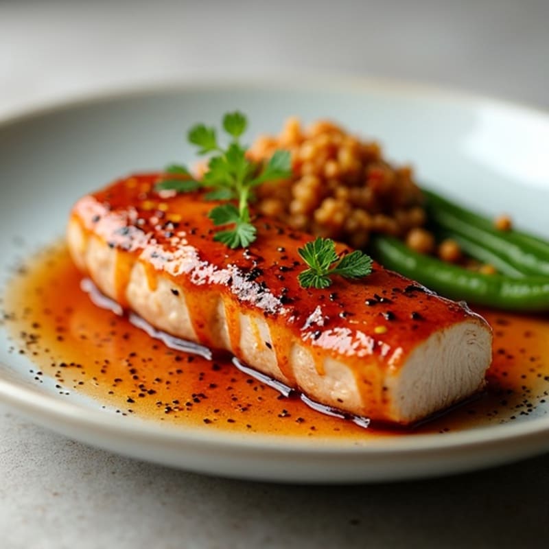 Five-Spice Honey Glazed Pork Tenderloin