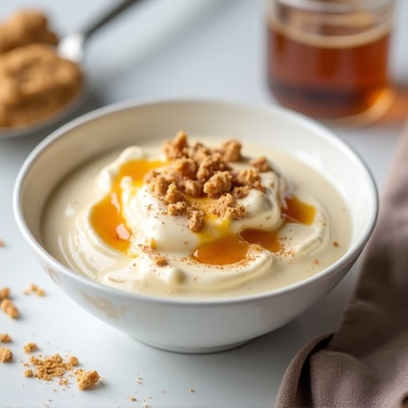 Silky Cottage Cheese Protein Pudding with Almond Butter