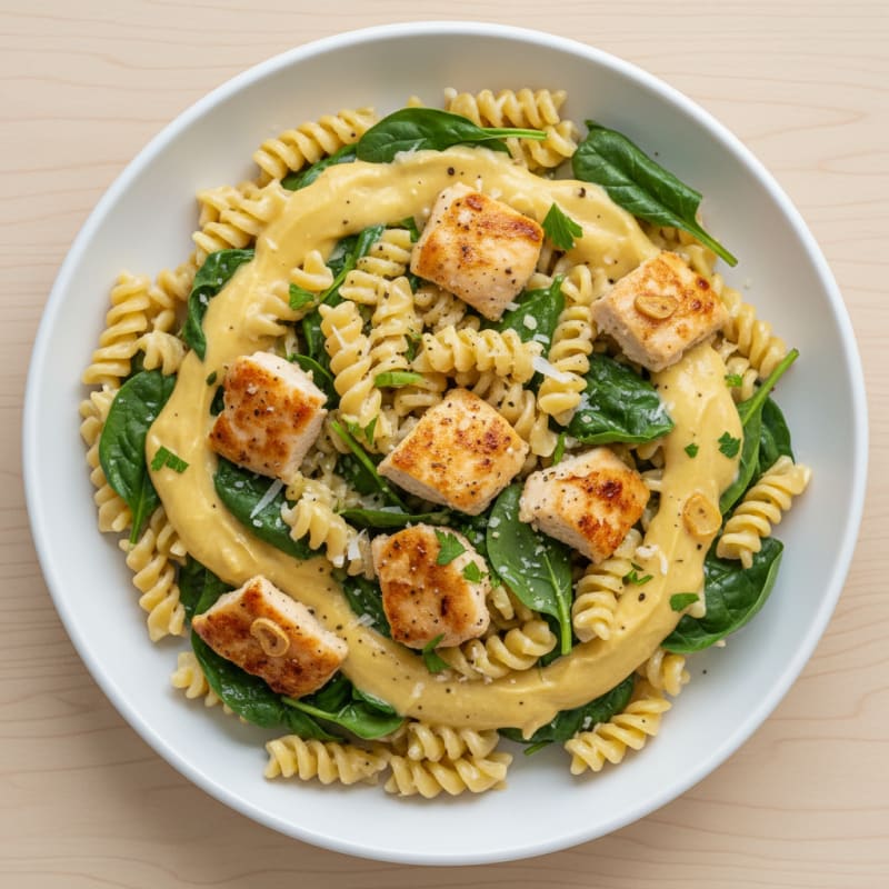 Creamy Lemon Herb Chicken Pasta