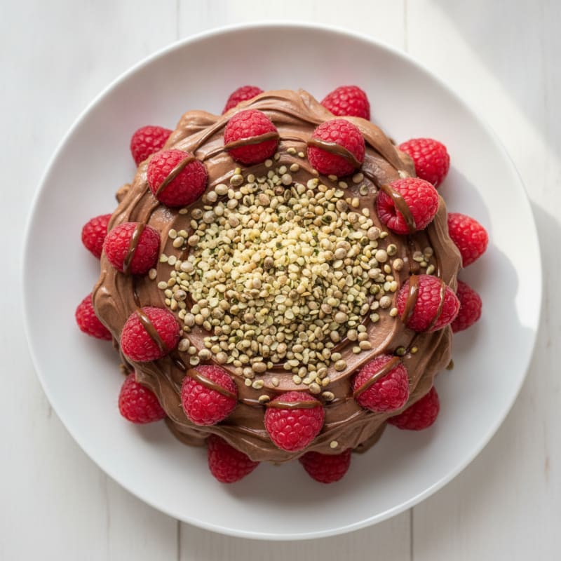 Chocolate Protein Greek Yogurt Parfait