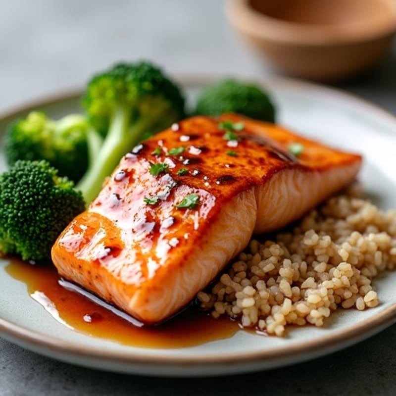 Teriyaki Glazed Salmon