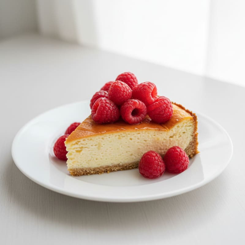 Creamy Cottage Cheese Protein Cheesecake