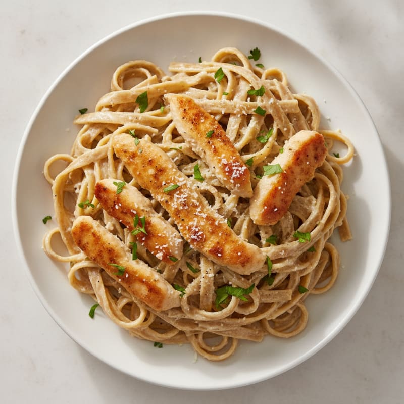 Chicken Alfredo Fettuccine Pasta