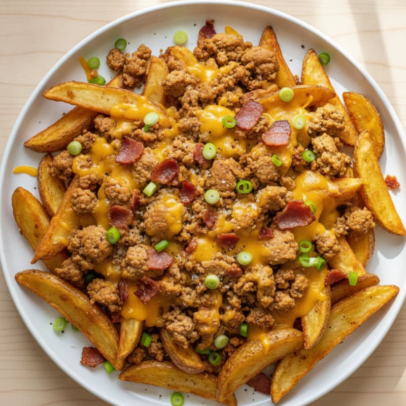 Loaded Bacon Cheese Fries
