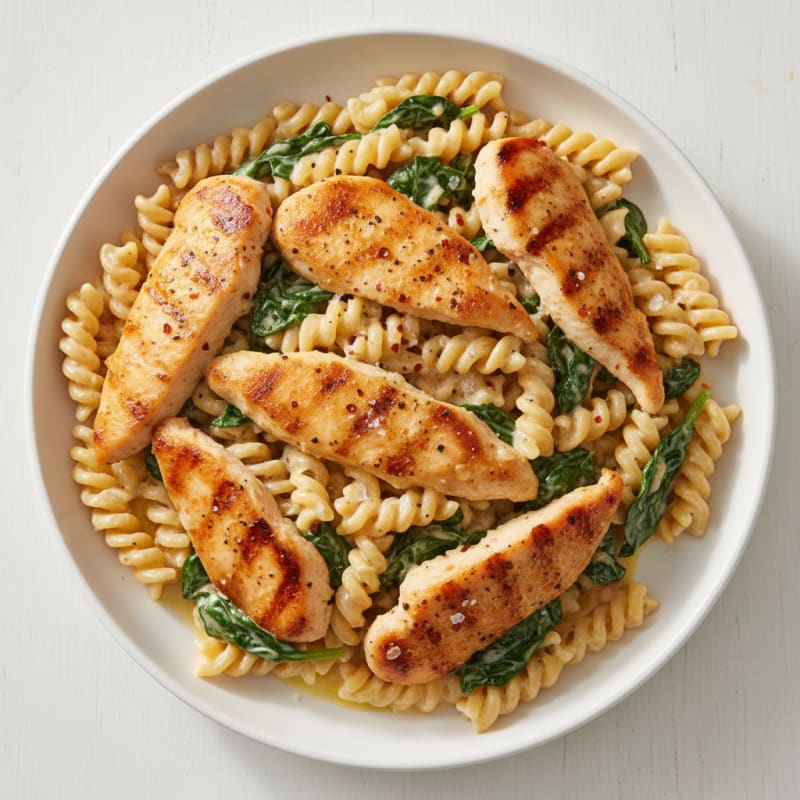 Creamy Garlic Parmesan Pasta