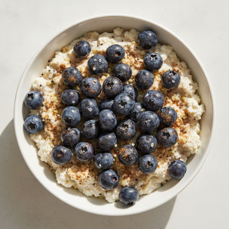 Blueberry Vanilla Overnight Oats