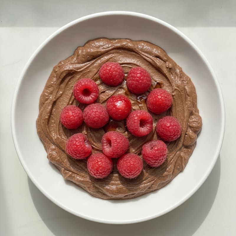 Silky Chocolate Protein Pudding