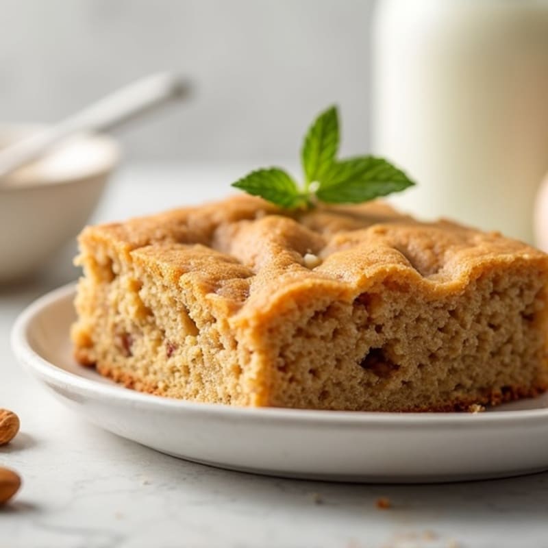 Protein-Rich Almond Butter Snack Cake