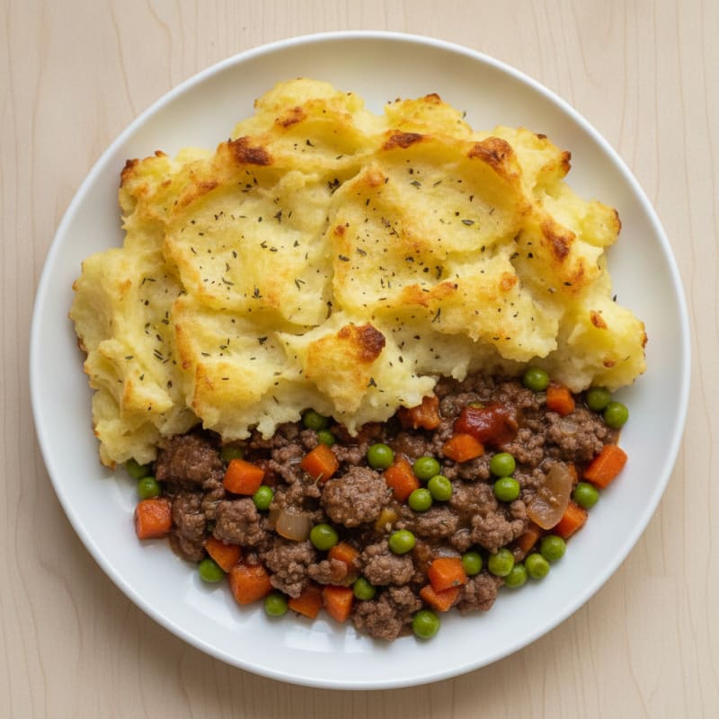 Classic Beef and Vegetable Cottage Pie