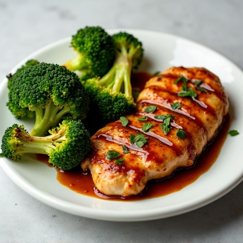 Sheet Pan Teriyaki Chicken and Broccoli