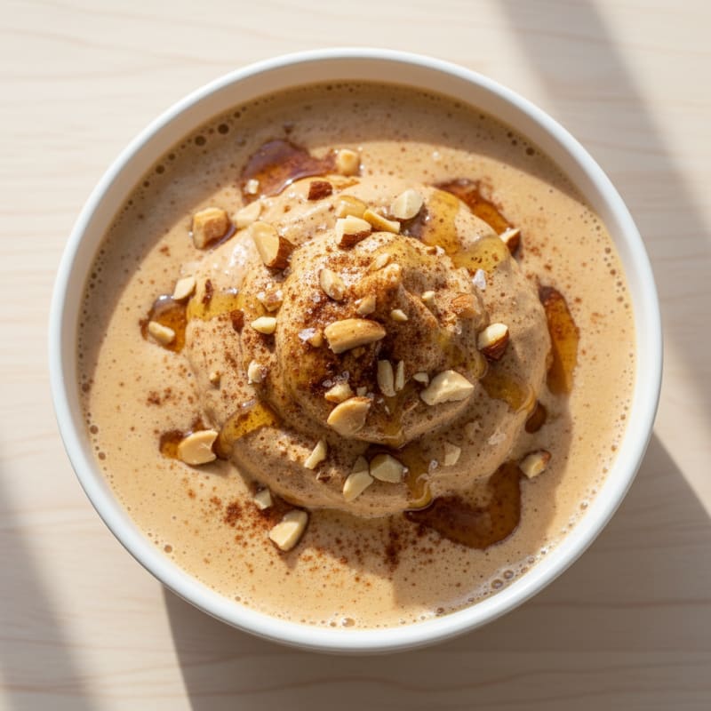 Whipped Protein Coffee with Cinnamon