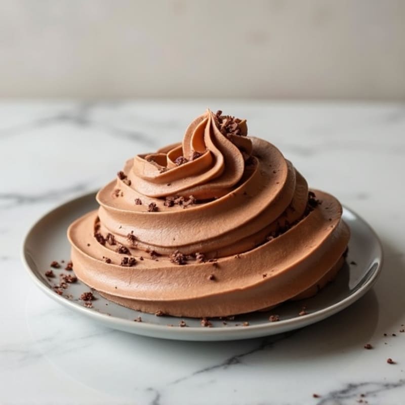 Silky Chocolate Protein Pudding with Almond Butter