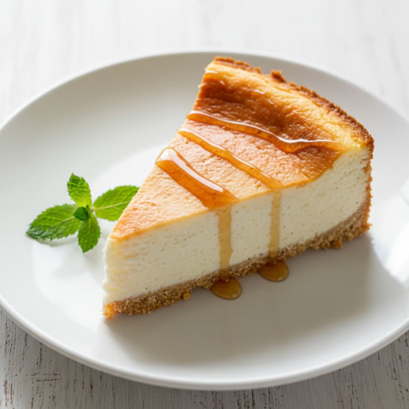 Creamy Greek Yogurt Protein Cheesecake