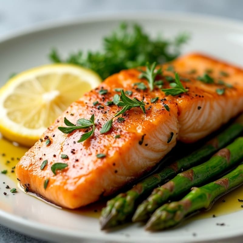 Lemon Herb Grilled Salmon