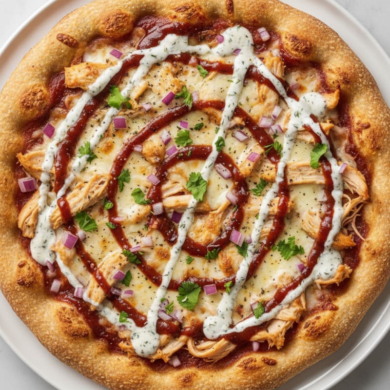 BBQ Ranch Chicken Pizza