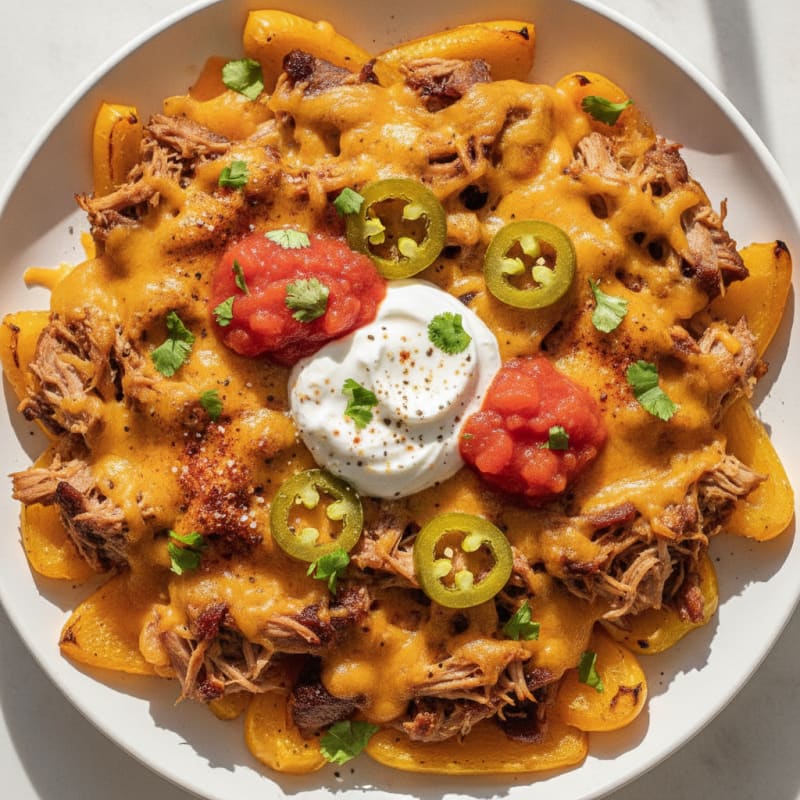 BBQ Pulled Pork Nachos