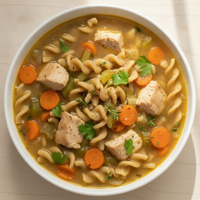 Homestyle Chicken Noodle Soup