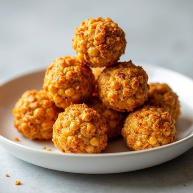 Crispy Spiced Chickpea Power Bites