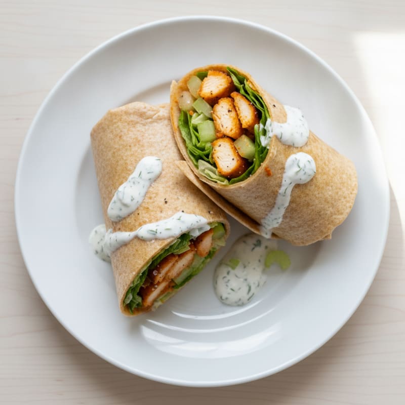 Buffalo Ranch Chicken Wrap