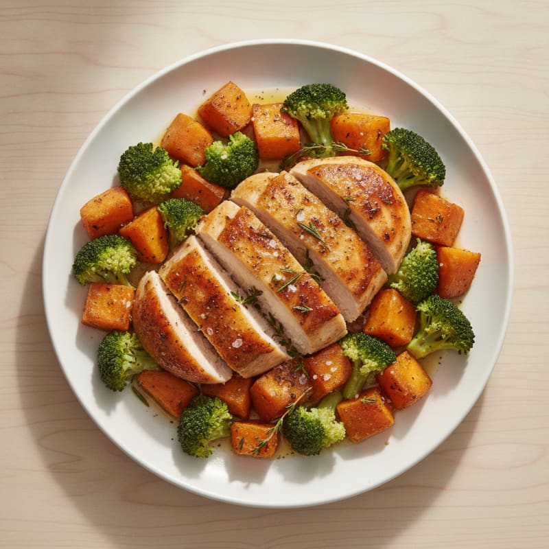 Garlic Herb Roasted Chicken