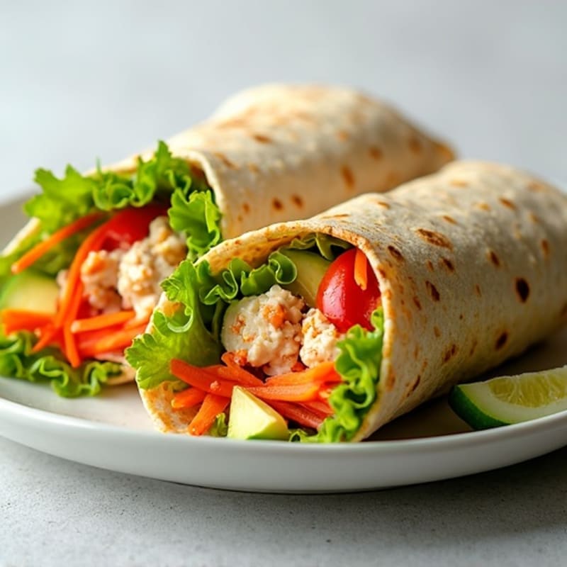 Fresh Spicy Tuna Crunchy Wrap