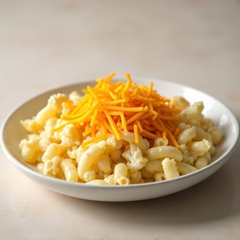 Protein-Packed Cauliflower Mac with Sharp Cheddar