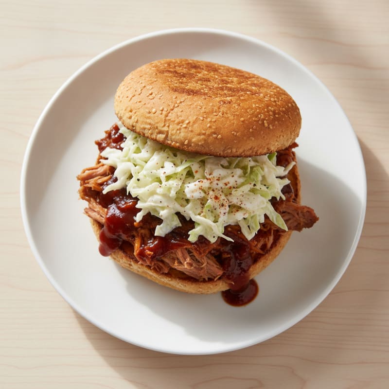 Smoky BBQ Pulled Pork Sandwich