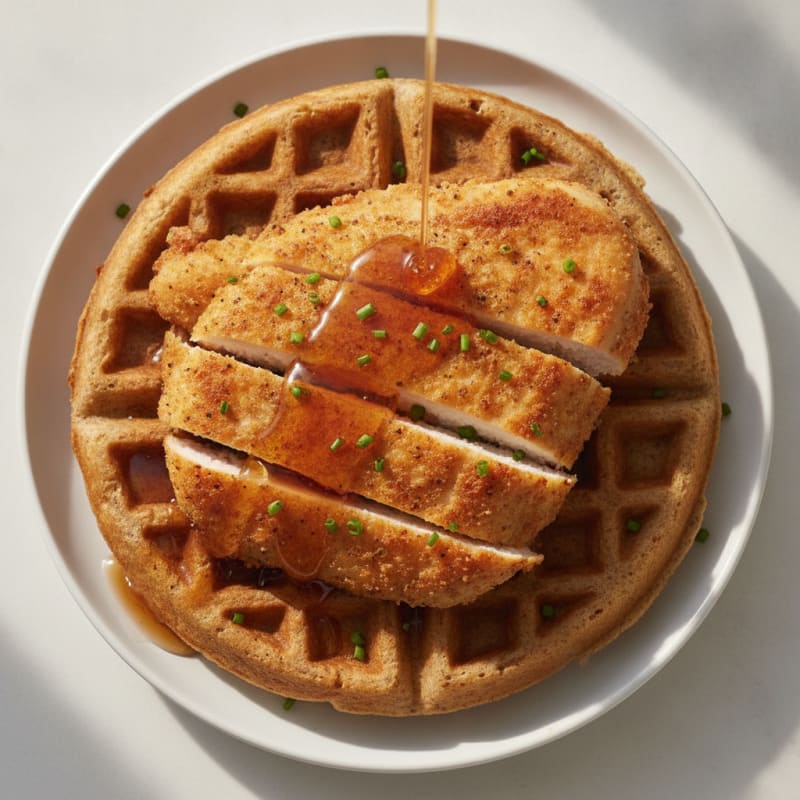 Golden Chicken & Waffles