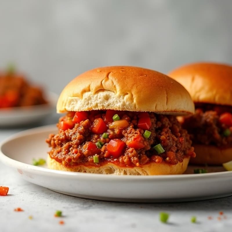 Hearty Lean Ground Beef Sloppy Joe Sliders