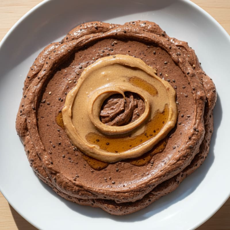 Silky Chocolate Protein Pudding with Greek Yogurt