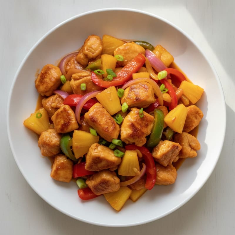 Sweet and Sour Chicken Stir-Fry