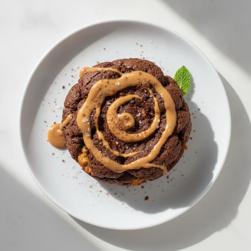 Chocolate Peanut Butter Microwave Mug Cake