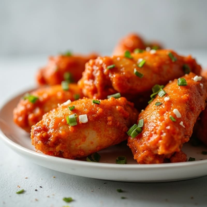 Crispy Baked Buffalo Chicken Wings