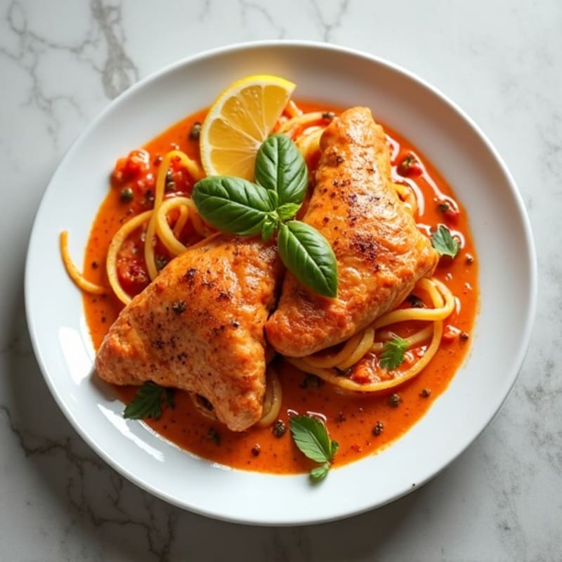 Creamy Tomato Spiced Chicken