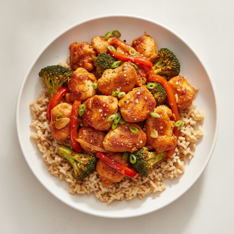 Spicy Gochujang Chicken Stir-Fry