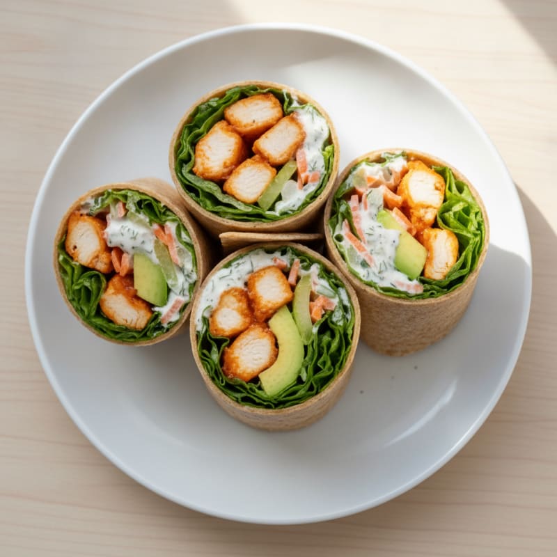 Buffalo Ranch Chicken Wrap