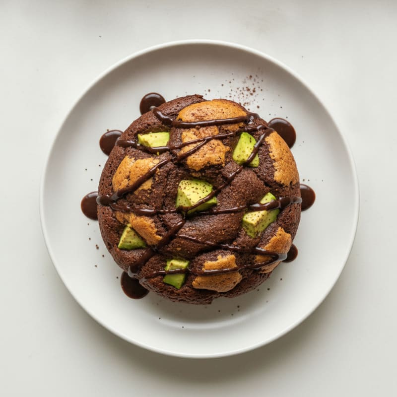 Baked Keto Chocolate Avocado Mousse