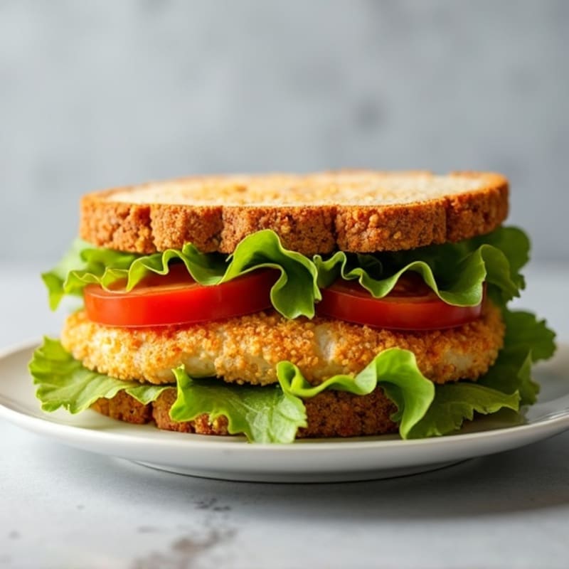 Oven-Crispy Chicken Sandwich