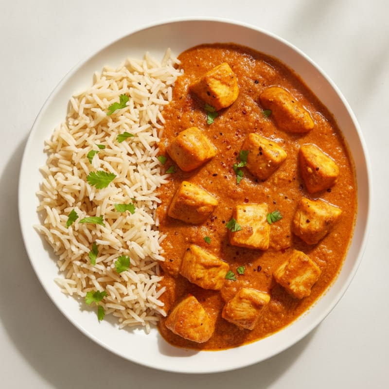 Chicken Tikka Masala with Basmati Rice