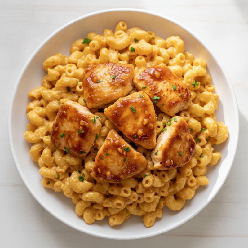Honey Chipotle Chicken Mac & Cheese