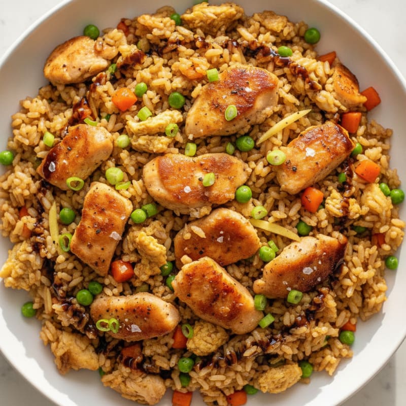 Chicken and Egg Fried Rice