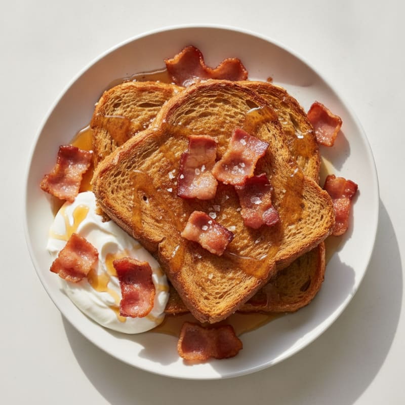 Maple Bacon French Toast Bake