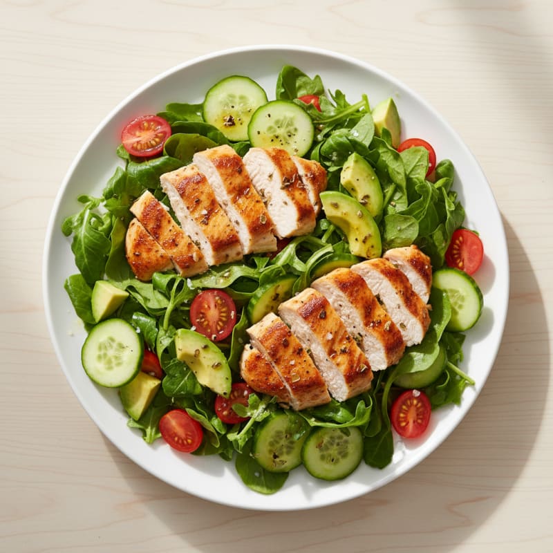Quick Lemon Herb Chicken Salad