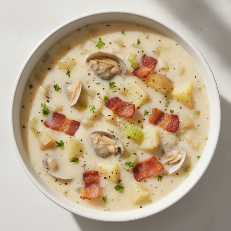Classic New England Clam Chowder