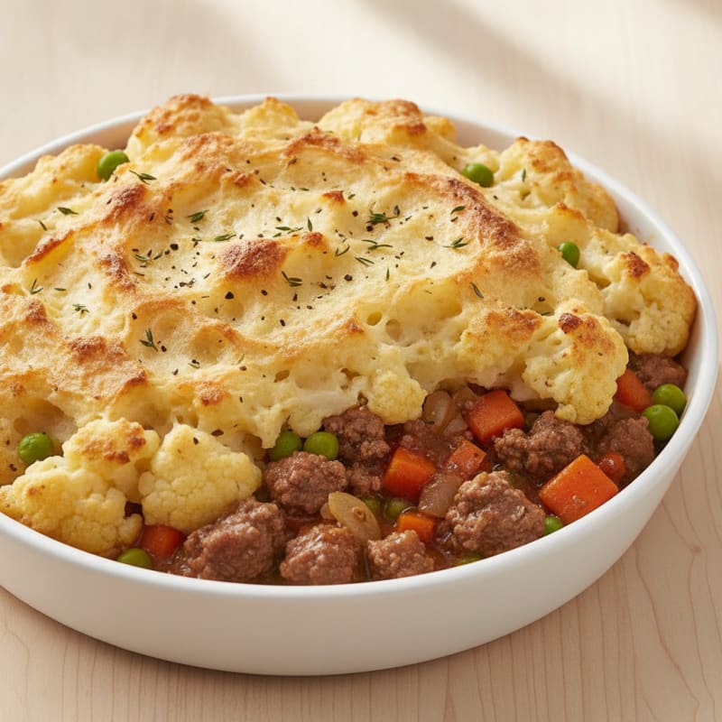 Shepherd's Pie with Root Vegetable Mash