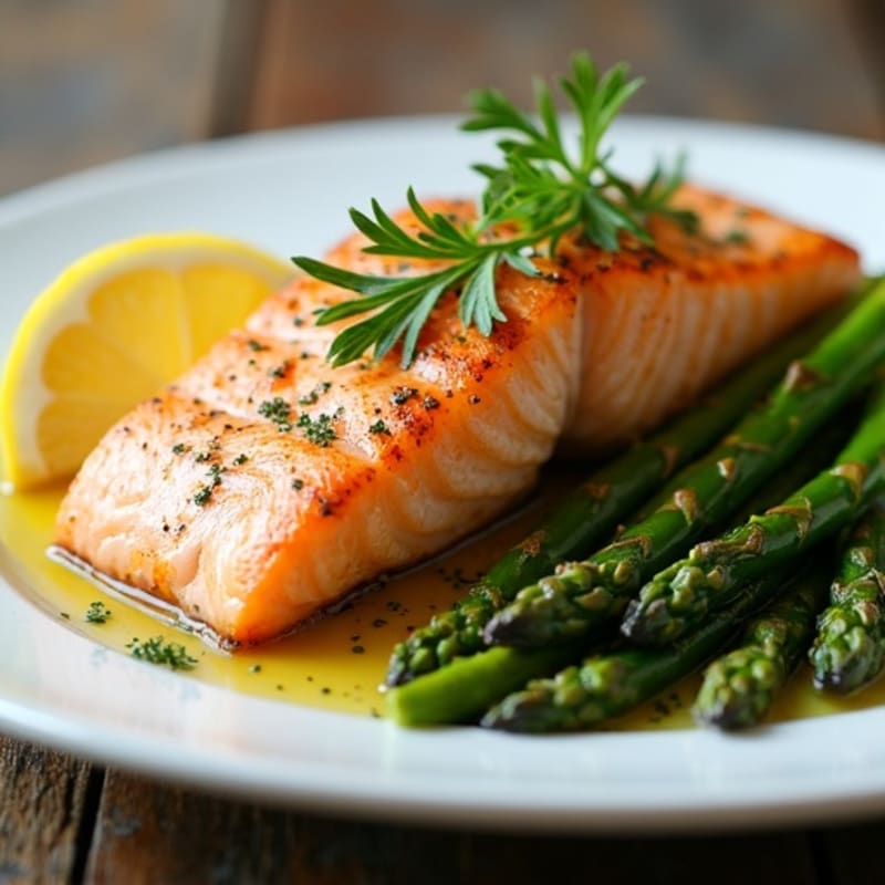 Lemon Herb Grilled Salmon