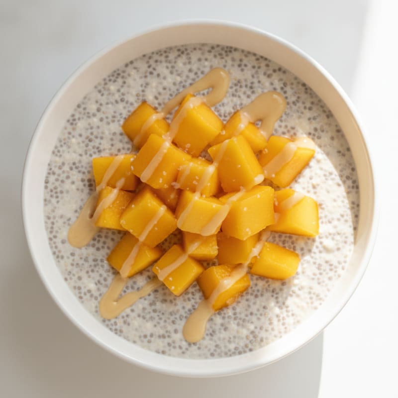 Mango Chia Seed Pudding