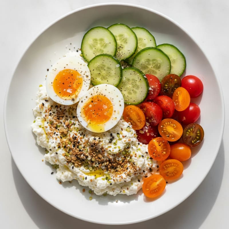 Savory Cottage Cheese Protein Bowl