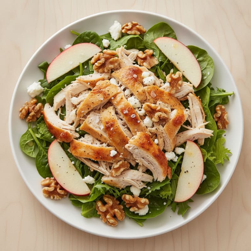 Rotisserie Chicken and Walnut Salad
