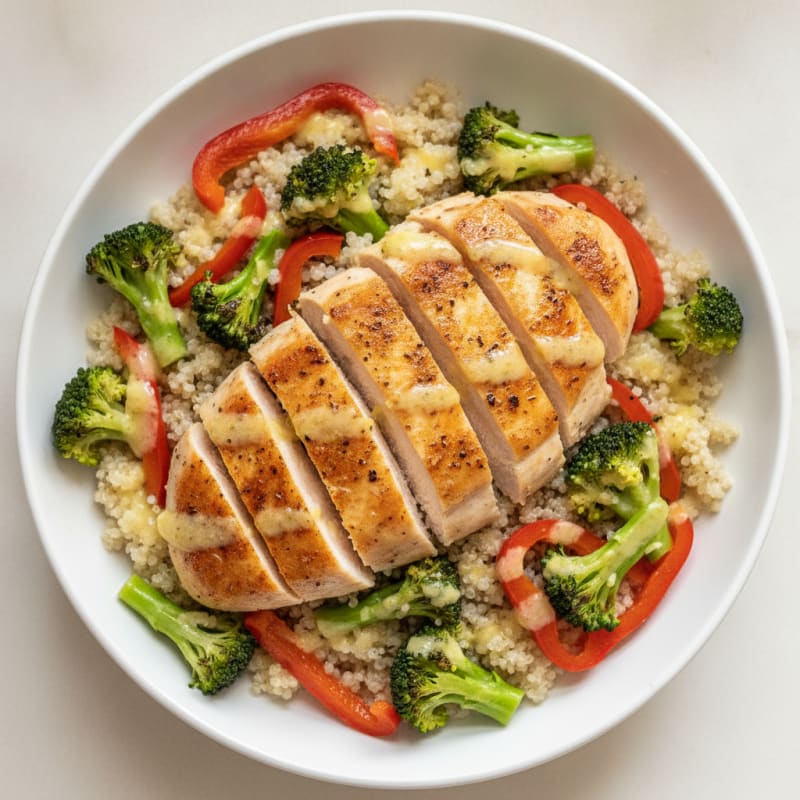 Chicken and Veggie Protein Bowl